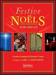 Festive Noels Organ sheet music cover Thumbnail